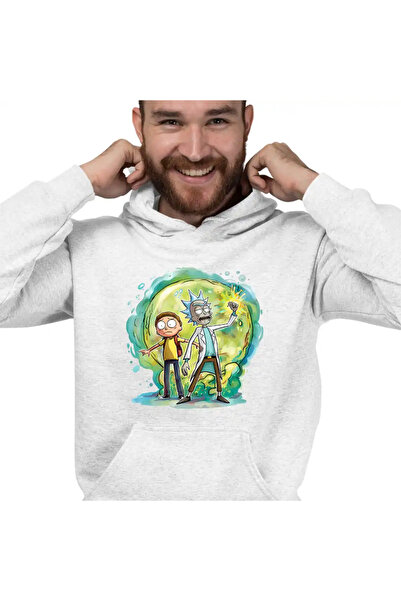 OEM Hanorac Barbati Rick and Morty Planete Spatiu
