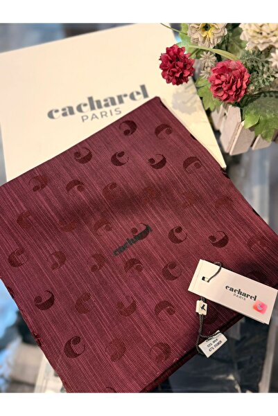 Cacharel Pamuk İpek 100x100 Monogram Eşarp