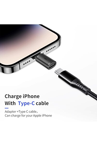 007 USB-C to Lightning Adapter 36W PD Fast Charger for iPhone/AirPods/iPad - Nalakal