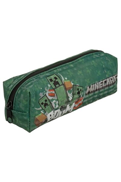 ANTBRO ® Penar tubular verde Minecraft, design pixelat, 19 × 6 × 6 cm – compa...