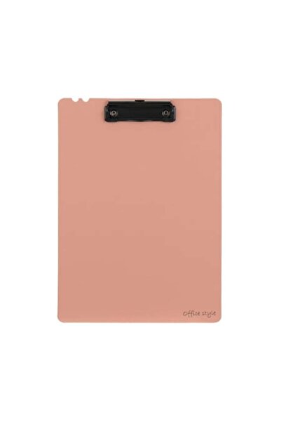 ANTBRO Clipboard A4 - Raspberry Pink Cardboard with Black Metal Clip