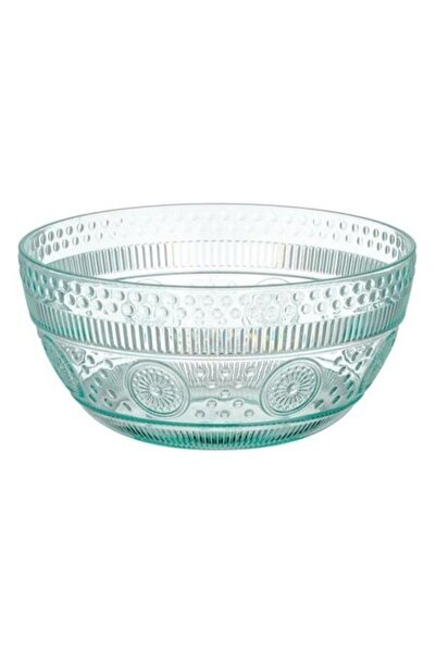 ANTBRO Bol din plastic verde mentă 800 ml, reutilizabil, model în relief