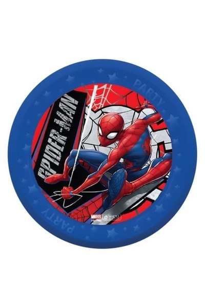 ANTBRO Spiderman Party Plastic Plate – Ø21 cm