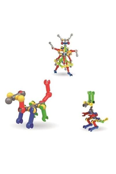 ANTBRO SET 75 buc – Joc Forme și Chei pentru Preșcolari, Puzzle Montessori – ...