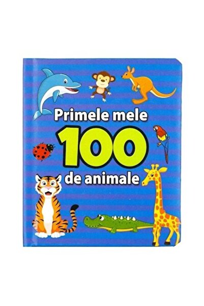 ANTBRO Carte cartonată „Primele mele 100 de animale” – O lume fascinantă de d...