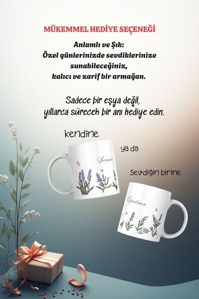 freyja design İsimli Öğretmenler Günü Hediye Kupa Bardak (Kişiye Özel)