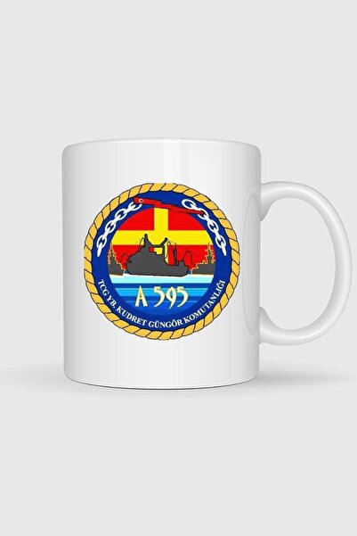 Bahriyeli Collection Tcg Yb. Kudret Güngör A595 Designed Mug Cup