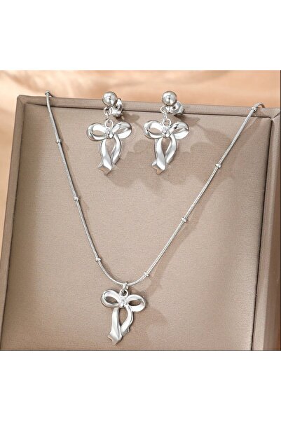 KEVSA Jewelry Set colier și cercei din oțel inoxidabil - LPD1371