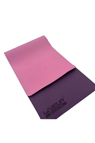 ANTBRO Saltea de yoga roz-violet 183×61 cm – grosime 4 mm, față-verso, PE ant...