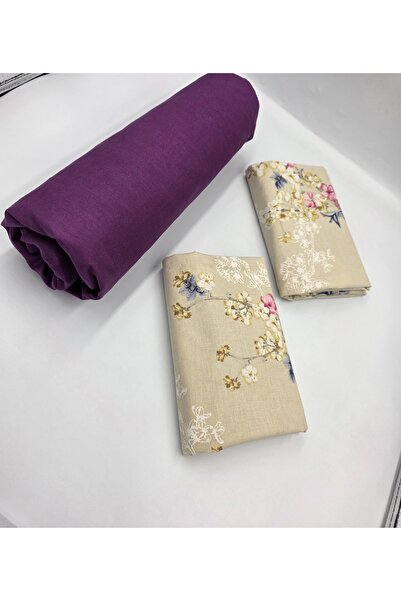 pınarhome collectıon 100% COTTON FABRIC RUBBERED SHEET+PILLOW CASE CORNER DEEP 28-30 CM SOFT FABRIC NEW SEASON