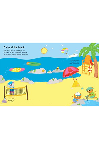 Usborne First Sticker Book Summer