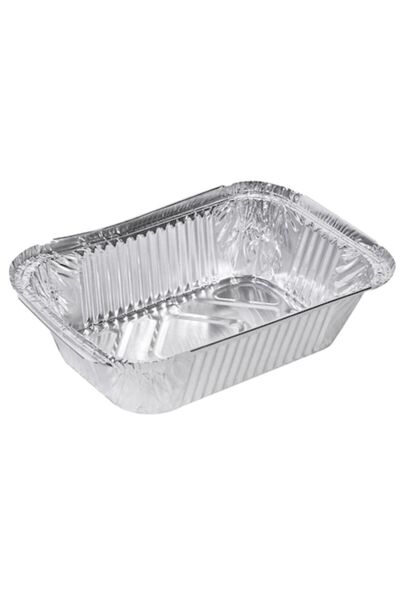 easyCTRL Set of 10 disposable aluminum trays, 20 x 14 x 5 cm