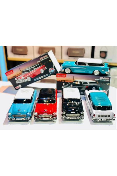 emaar fashion Chevrolet Mini Bluetooth Hoparlörlü Araba – Dekoratif ve Taşına...