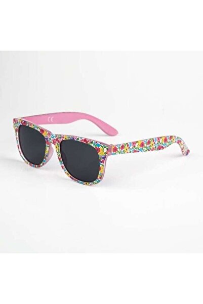 ANTBRO ® Girls' Sunglasses Set – Pink Floral Frame + Matching Pink Case, UV Protection