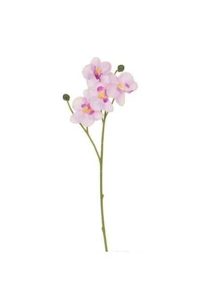 ANTBRO Orhidee roz artificială ANTBRO, 36 cm, tulpină scurtă, decor elegant p...