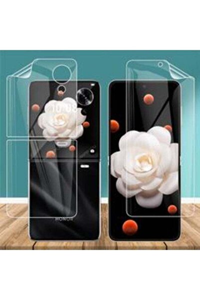 Generic مجموعة من قطعتين من غشاء الحماية الشفاف الهيدروجيل، أمامي وخلفي، متوا...