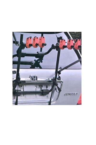 NO BRAND Bicycle rack for 3 bikes, metal support