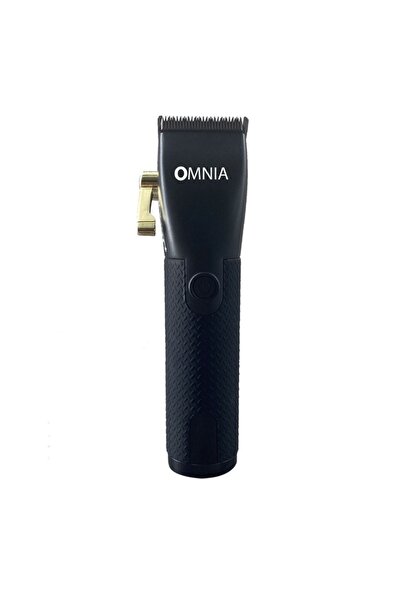 NO BRAND Omnia Cordless Hair Clipper with USB and 3 Heads, Charging Indicator, Black