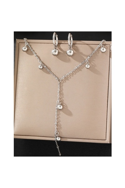 KEVSA Jewelry Set colier și cercei din oțel inoxidabil - LPD1356