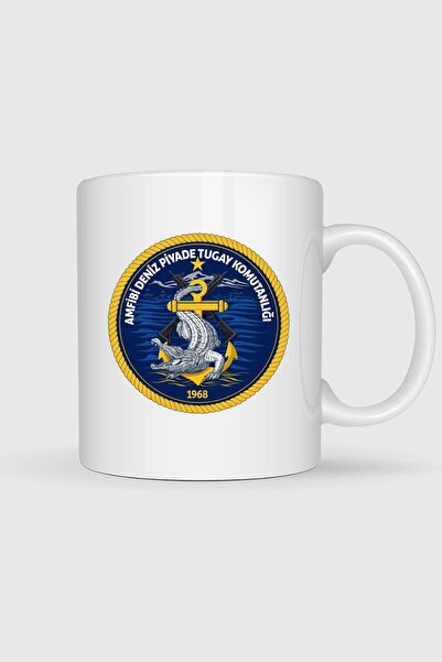 Bahriyeli Collection Amphibious Marine Infantry Brigade Command Design Mug