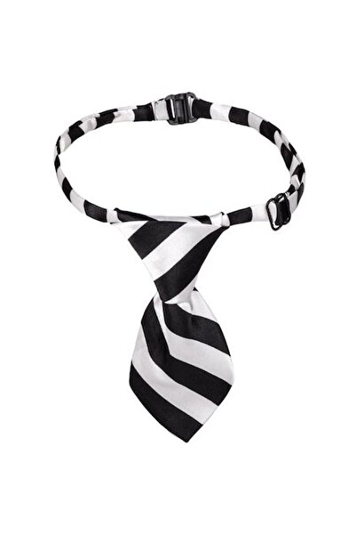 ANTBRO Cravată alb-neagră pentru câini - Elegantă și confortabilă ®