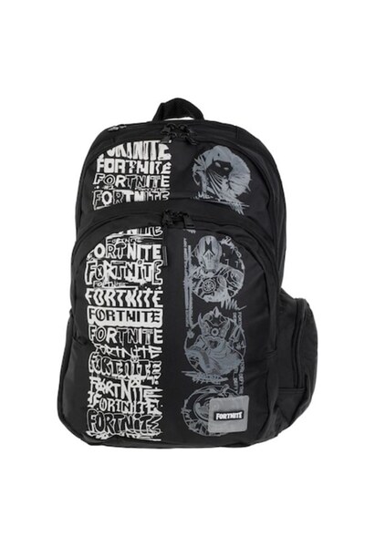 ANTBRO Rucsac școlar DECKS negru cu imprimeu Fortnite – Rucsac pentru adolesc...