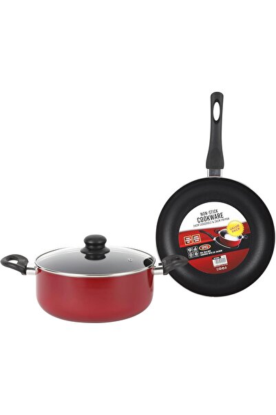 ROYALFORD RF12597 3-Piece Non-Stick Cookware Set with 26cm Frypan and Lid
