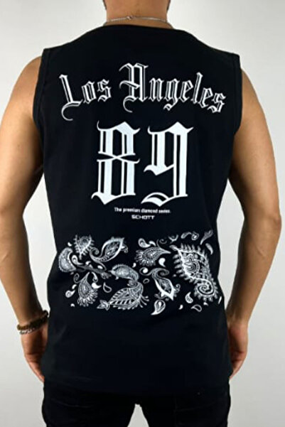 ESSFASIHON Μπλούζα Unisex Αμάνικη με τύπωμα