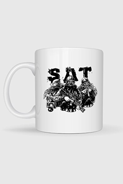 Bahriyeli Collection Effective Sat Designed Mug Cup