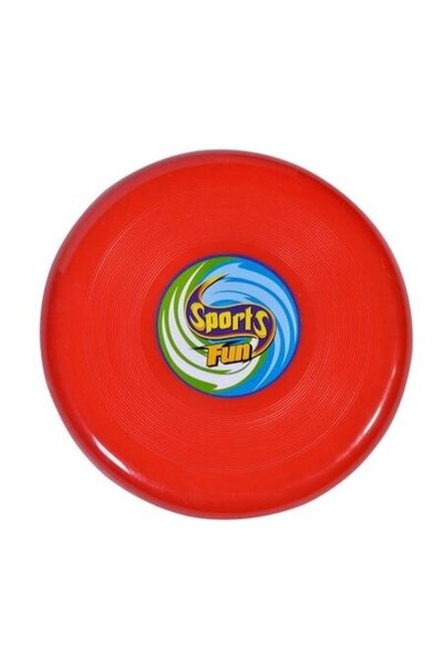 ANTBRO Frisbee roșu din plastic Ø 25 cm – Jucărie de exterior, zbor stabil și...