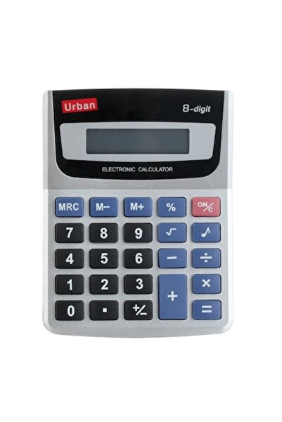ANTBRO Calculator de birou, argintiu, afișaj LCD ușor de citit