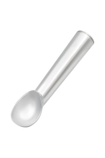 ANTBRO Lingură de înghețată din aluminiu argintiu, 17 cm – Ustensilă profesio...