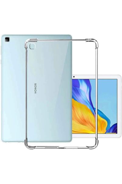 007 Lucony Case for Honor Pad X8 10.1 inch – Transparent Soft Silicone & TPU, Shockproof