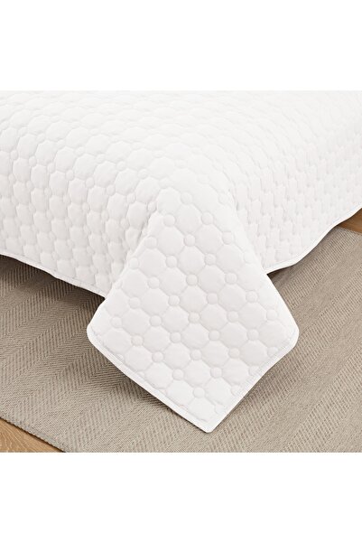 ShinyFlower Cotton Comforter Set for Single Bed 4-Piece Compressed Quilt Soft Microfiber Fabric 220 x 160 cm