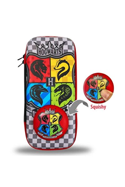 BURRAQ 3D Gray Harry Potter Pencil Case with Squishy 25x11x3.5 cm