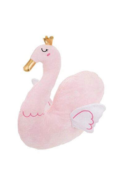 OEM Pernă decorativă Lebădă roz 35x35cm