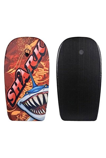 ANTBRO Children's Swim Board Shark Design Red 44x80cm