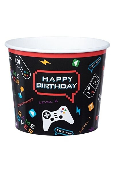 ANTBRO Snack Game Cardboard Cup – 1.8 L, 1 pc – Next-level gamer party snacks