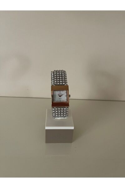 Essence Kadın Taşlı Kare Saat