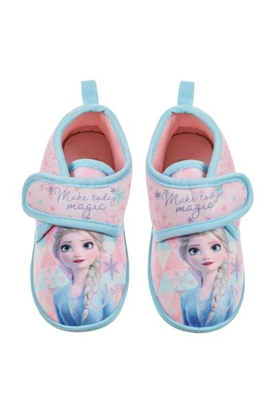 OEM Girls' booties, Frozen, pink with sky-blue sole, One Size INTL, multicolor set