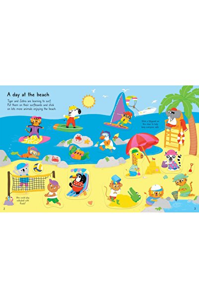 Usborne First Sticker Book Summer