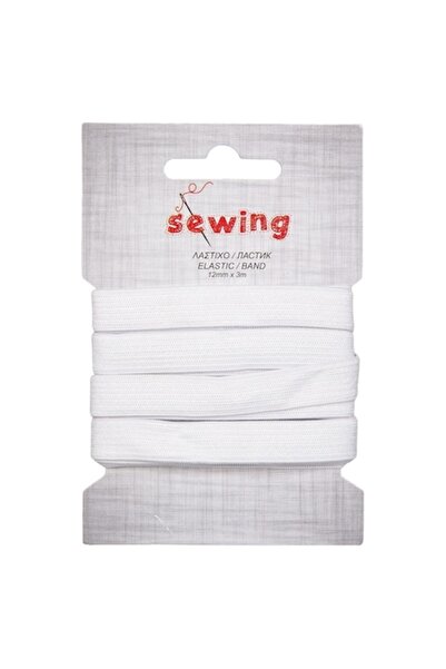 OEM White Sewing Elastic 300x1.2 cm