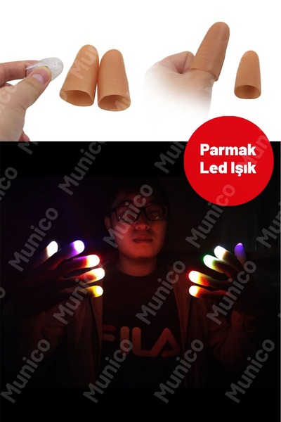 Munico Sihirli Parmak İllüzyon Oyunu Led Işıklı, Lateks Malzemeli | Çocuklar ...