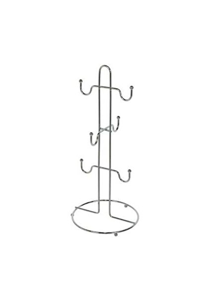 ANTBRO suport metalic pentru pahare, argintiu, 34,5 x 12 cm