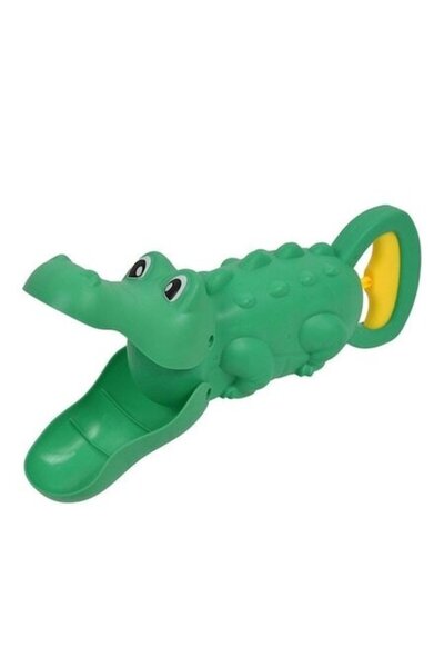 ANTBRO Jucărie interactivă pentru copii – Clemă crocodil verde 35 cm – Joc cr...