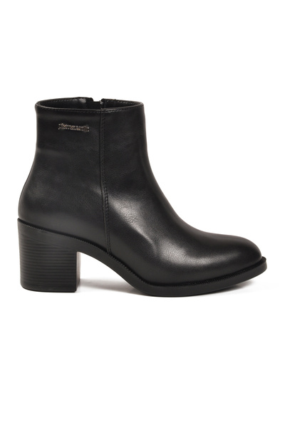 Pierre Cardin Μαύρες γούνινες γυναικείες μπότες PC-55270 Z