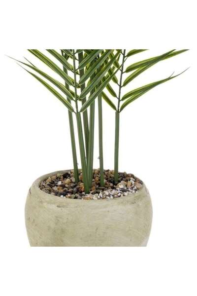 ANTBRO Artificial Fern Pot 17×68 cm – Lush Decorative Plant in Modern Vase, Maintenance-Free