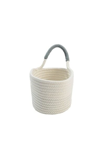 ANTBRO storage basket made of cotton rope, 16 x 12 cm