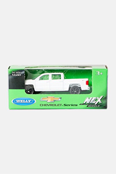 WELLY Mini Chevrolet Nex Model Car, White
