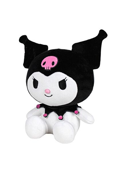 Play By Play Jucarie din plus Hello Kitty Kuromi, Negru, 22 cm